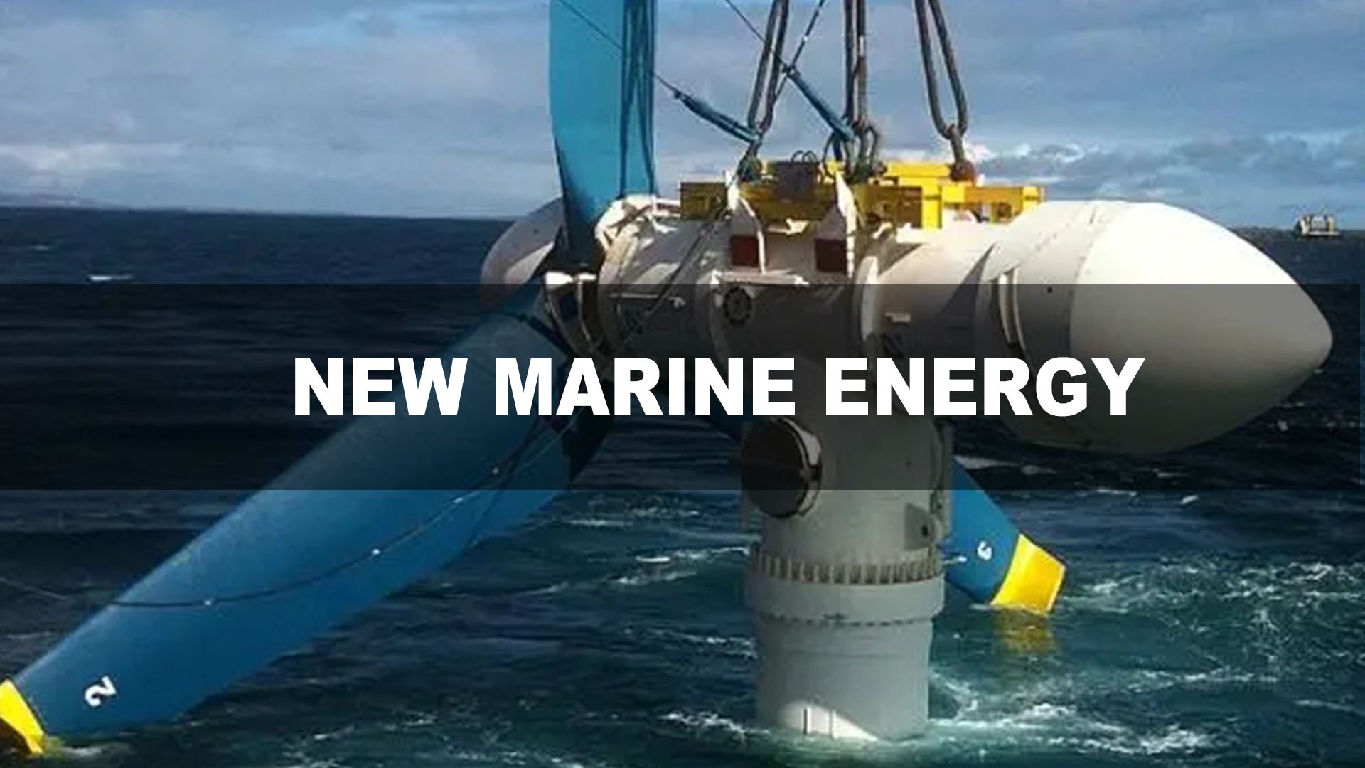 New marine energy