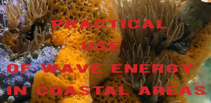 Practical use of wave energy in coastal areas